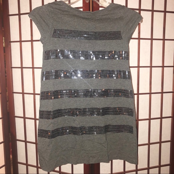 Girls GAP Kids Sequin Striped Tunic - Picture 2 of 2